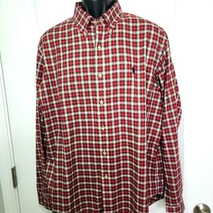 Polo Ralph Lauren Classic Fit Button-Up Shirt Sz XL